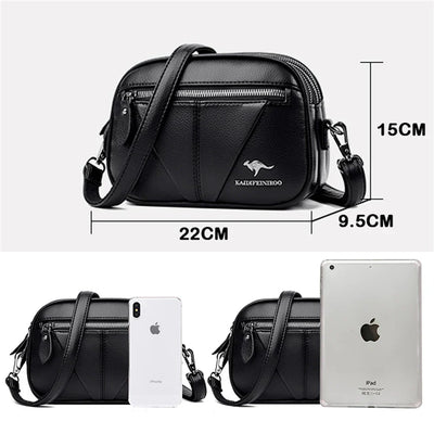 Kompaktowa torebka skórzana