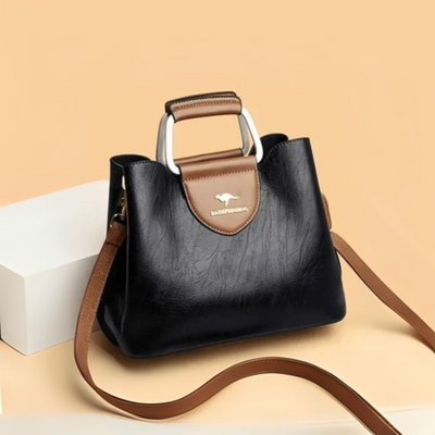 Elegancka skórzana torebka