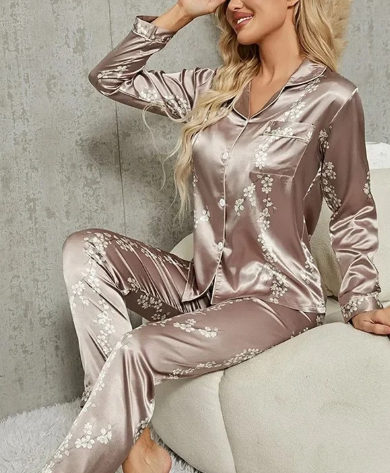 JULIE | 2-CZĘŚCIOWA KOSZULA NOCNA