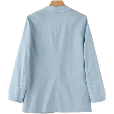 Casualowa Marynarka Damska Z Lekkiego Materiału | Komfort Na Co Dzień