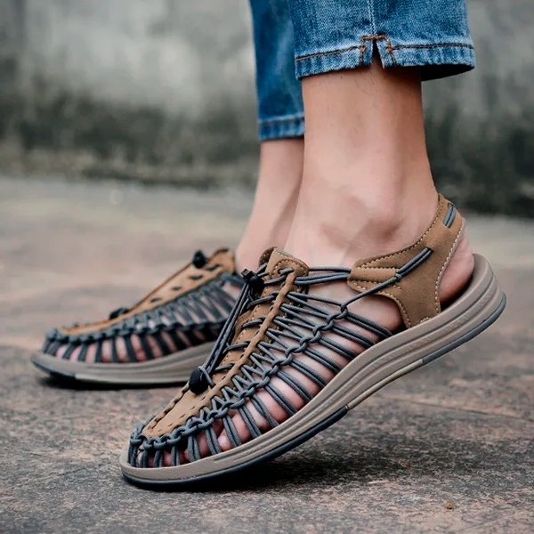 Oddychające Męskie Sandały Plażowe | Idealne Na Lato I Wakacje