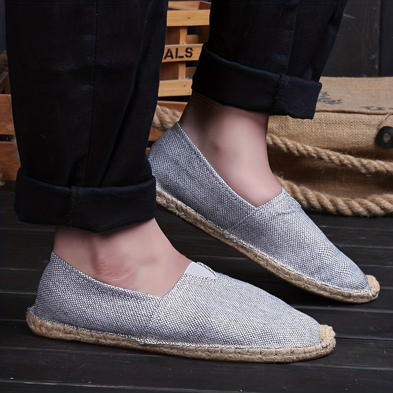 Espadryle Męskie Loafers – Wygodne, Lekkie, Wsuwane Buty Casual