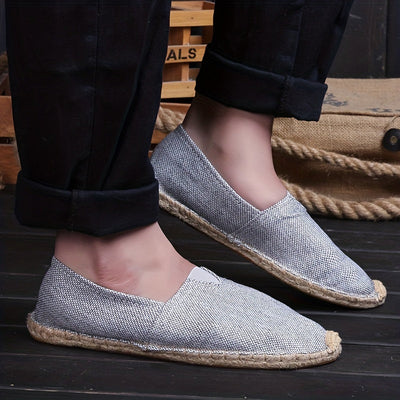 Espadryle Męskie Loafers – Wygodne, Lekkie, Wsuwane Buty Casual