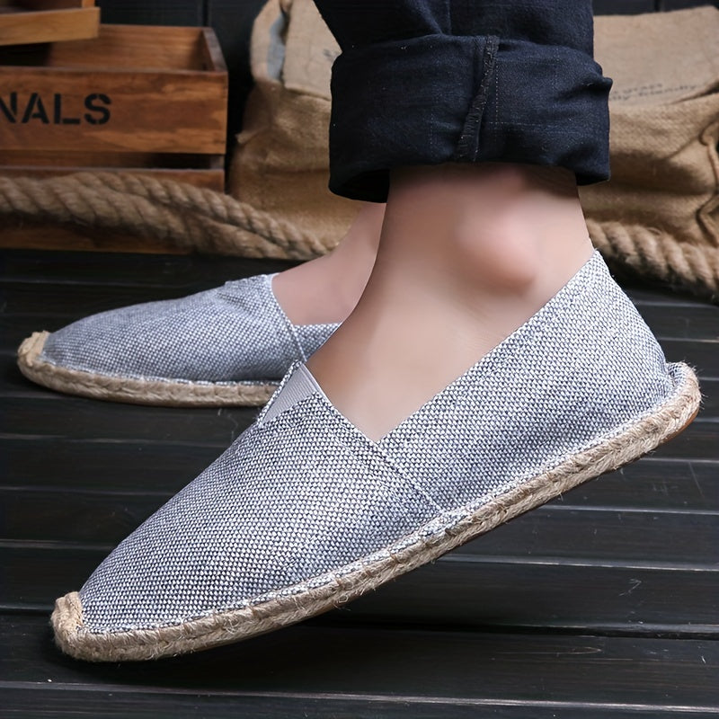 Espadryle Męskie Loafers – Wygodne, Lekkie, Wsuwane Buty Casual