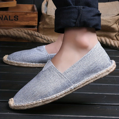 Espadryle Męskie Loafers – Wygodne, Lekkie, Wsuwane Buty Casual